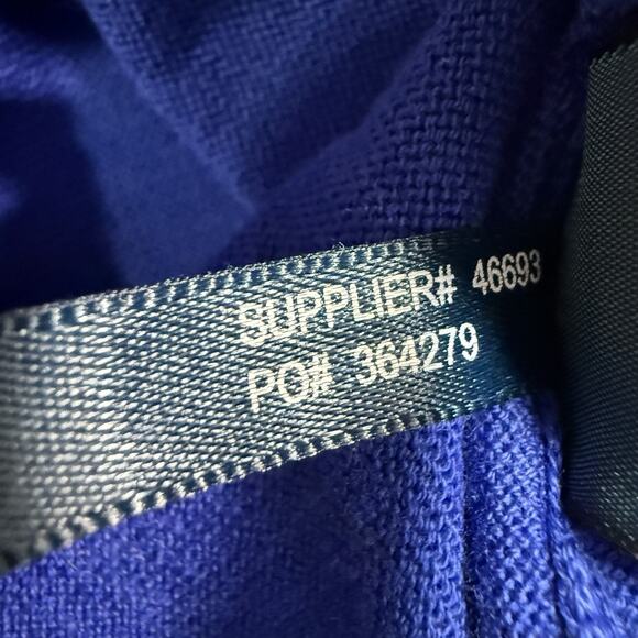 Polo Ralph Lauren V Neck Sweater Mens Medium Blue 100% Pima Cotton Exclusive - Picture 10 of 11